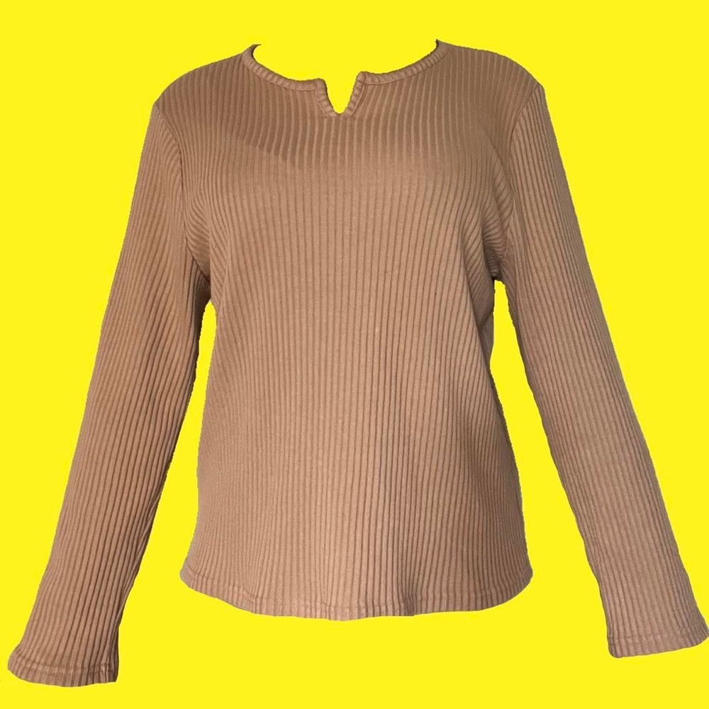 Cato Ribbed Cotton Top